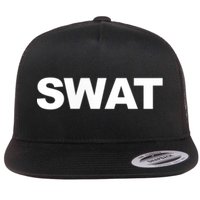 SWAT Team Front Back Print SWAT Team Flatbill Hat