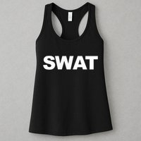 SWAT Team Front Back Print SWAT Team Womens Tank Top