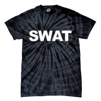 SWAT Team Front Back Print SWAT Team Tie-Dye T-Shirt