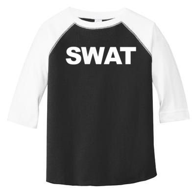 SWAT Team Front Back Print SWAT Team Toddler Fine Jersey T-Shirt
