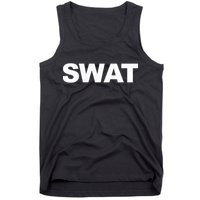 SWAT Team Front Back Print SWAT Team Tank Top