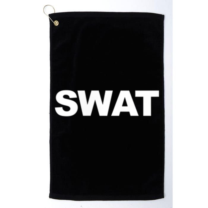 SWAT Team Front Back Print SWAT Team Golf Towel