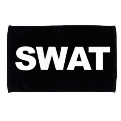 SWAT Team Front Back Print SWAT Team Microfiber Hand Towel