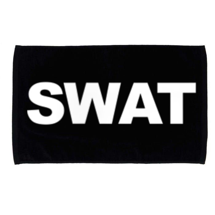 SWAT Team Front Back Print SWAT Team Microfiber Hand Towel