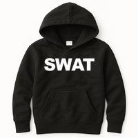 SWAT Team Front Back Print SWAT Team Kids Hoodie
