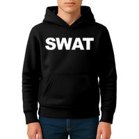 SWAT Team Front Back Print SWAT Team Kids Hoodie