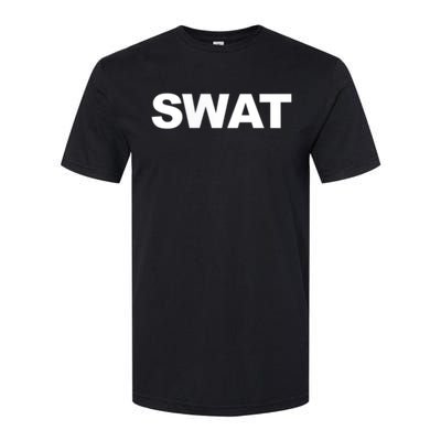 SWAT Team Front Back Print SWAT Team Softstyle® CVC T-Shirt