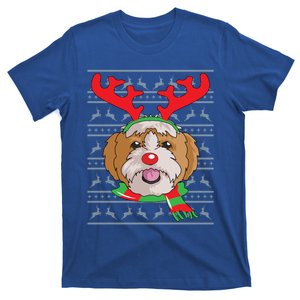 Shih Tzu Gift Reindeer Christmas Gift Top T-Shirt