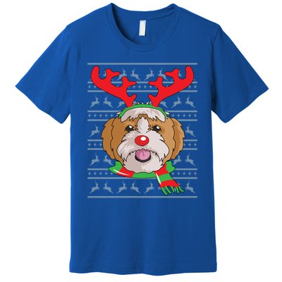 Shih Tzu Gift Reindeer Christmas Gift Top Premium T-Shirt