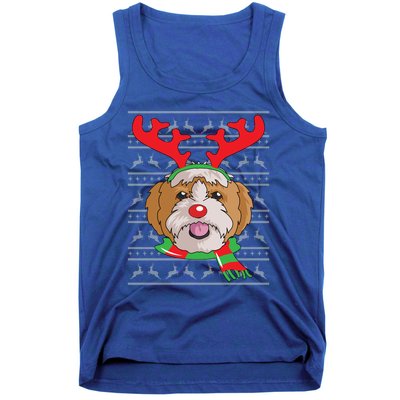 Shih Tzu Gift Reindeer Christmas Gift Top Tank Top