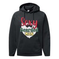 Sorry This Girl Is Taken Sexy Bearded Performance Fleece Hoodie