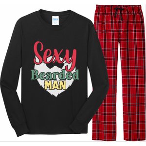 Sorry This Girl Is Taken Sexy Bearded Long Sleeve Pajama Set