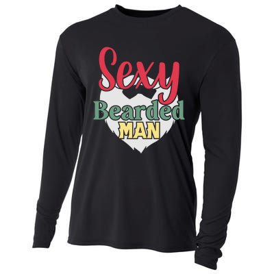 Sorry This Girl Is Taken Sexy Bearded Cooling Performance Long Sleeve Crew