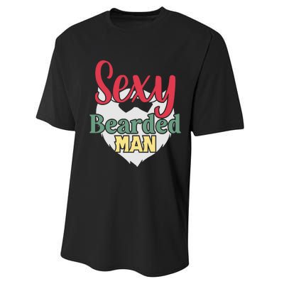 Sorry This Girl Is Taken Sexy Bearded Performance Sprint T-Shirt