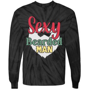 Sorry This Girl Is Taken Sexy Bearded Tie-Dye Long Sleeve Shirt