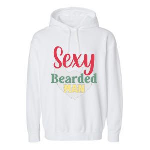 Sorry This Girl Is Taken Sexy Bearded Garment-Dyed Fleece Hoodie