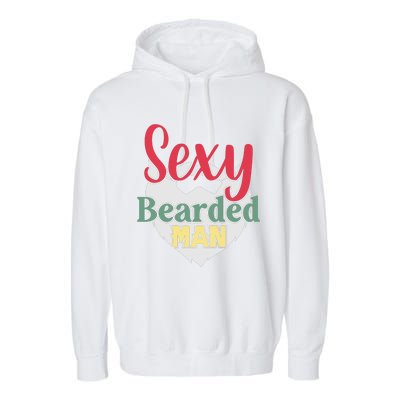 Sorry This Girl Is Taken Sexy Bearded Garment-Dyed Fleece Hoodie