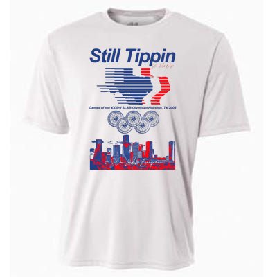 Still Tippin Games Of The Xxiiird Slab Olympiad Houston Tx 2005 Cooling Performance Crew T-Shirt