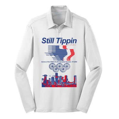 Still Tippin Games Of The Xxiiird Slab Olympiad Houston Tx 2005 Silk Touch Performance Long Sleeve Polo