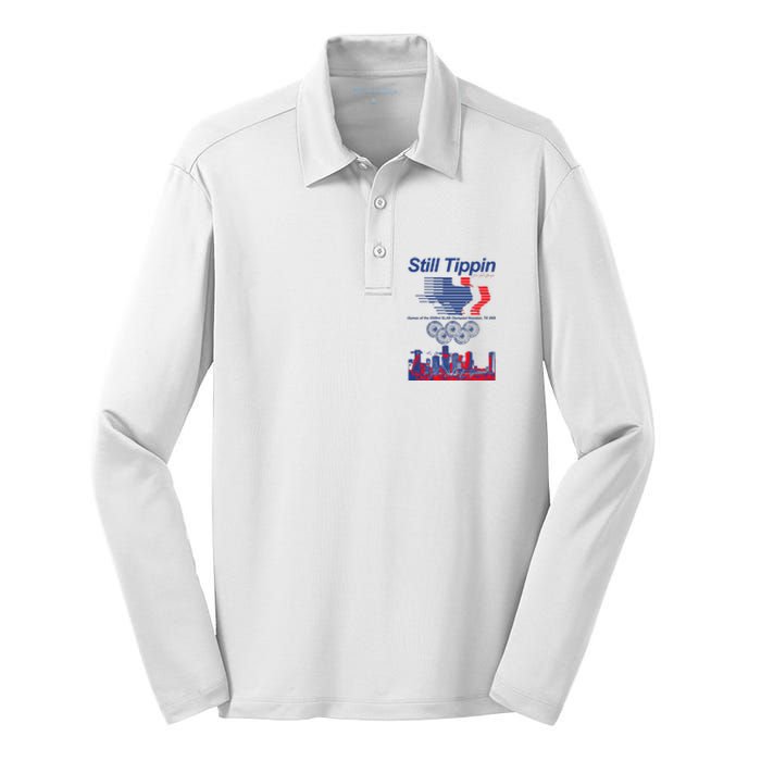 Still Tippin Games Of The Xxiiird Slab Olympiad Houston Tx 2005 Silk Touch Performance Long Sleeve Polo