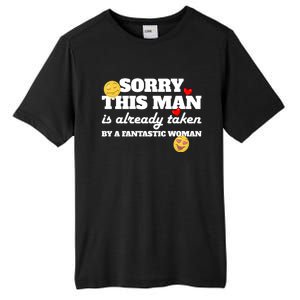 Sorry This Guy Is Already Taken By A Fantastic Gift Tall Fusion ChromaSoft Performance T-Shirt