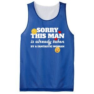 Sorry This Guy Is Already Taken By A Fantastic Gift Mesh Reversible Basketball Jersey Tank