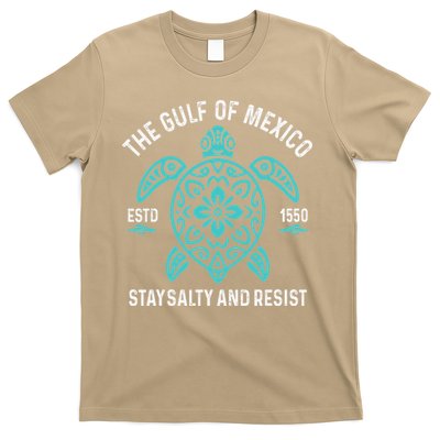 Stay The Gulf Of Mexico Be Salty And Resist Turtle T-Shirt