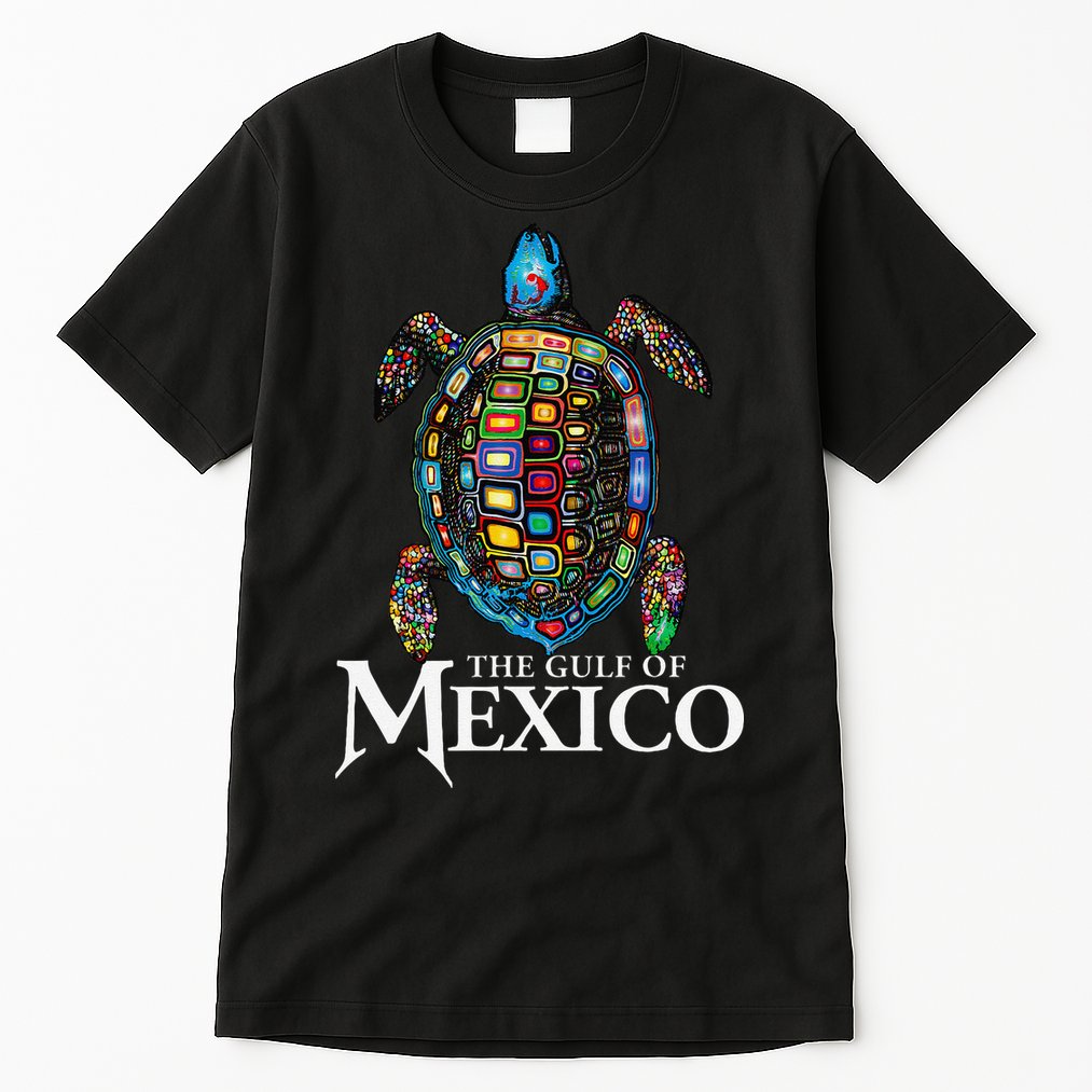 Sea Turtle Gulf Of Mexico Never Forget Trump Tall T-Shirt