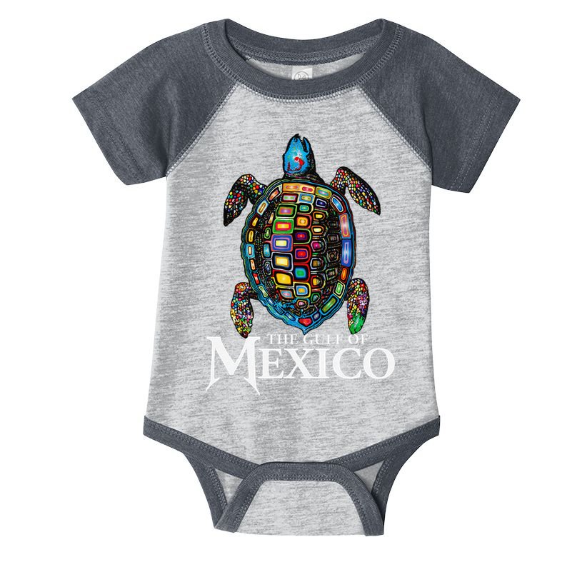 Sea Turtle Gulf Of Mexico Never Forget Trump Infant Baby Jersey Bodysuit