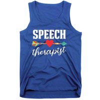 Speech Therapist Gift Speech Language Therapy Pathologist Cool Gift Tank Top