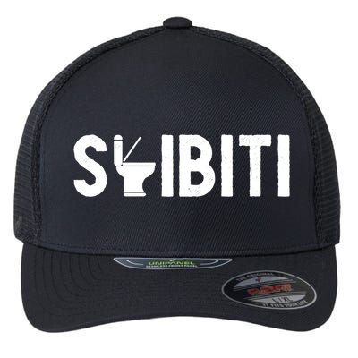 Skibiti Toilet Gen Alpha Slang Meme Skibiti Ohio Rizzler Flexfit Unipanel Trucker Cap