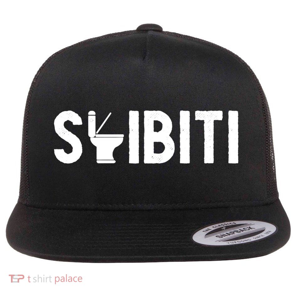 Skibiti Toilet Gen Alpha Slang Meme Skibiti Ohio Rizzler Flatbill Hat
