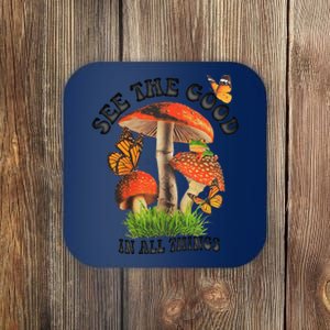 See The Good In All Things Mushroom Coaster