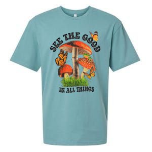 See The Good In All Things Mushroom Sueded Cloud Jersey T-Shirt