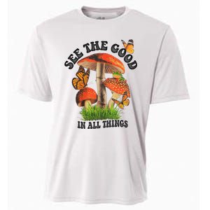 See The Good In All Things Mushroom Cooling Performance Crew T-Shirt