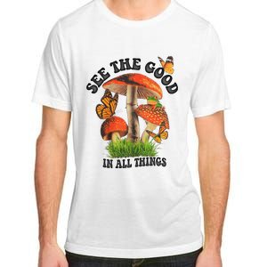 See The Good In All Things Mushroom Adult ChromaSoft Performance T-Shirt