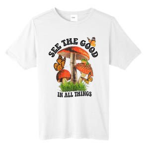 See The Good In All Things Mushroom Tall Fusion ChromaSoft Performance T-Shirt