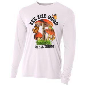 See The Good In All Things Mushroom Cooling Performance Long Sleeve Crew