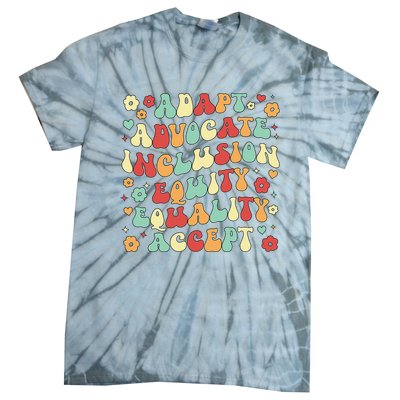 SPED Teacher Groovy Special Education Teacher  Tie-Dye T-Shirt