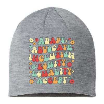 SPED Teacher Groovy Special Education Teacher  Sustainable Beanie