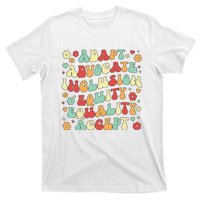 SPED Teacher Groovy Special Education Teacher  T-Shirt