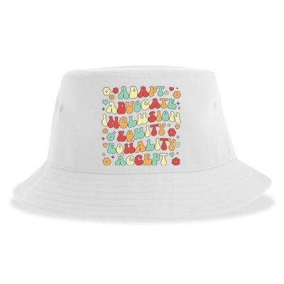 SPED Teacher Groovy Special Education Teacher  Sustainable Bucket Hat