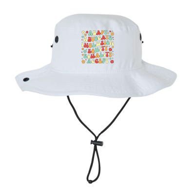 SPED Teacher Groovy Special Education Teacher  Legacy Cool Fit Booney Bucket Hat