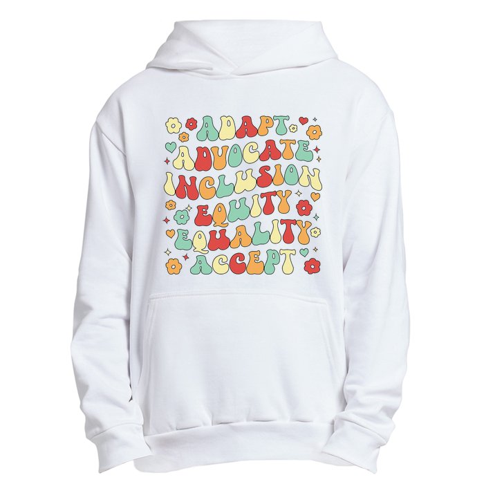 SPED Teacher Groovy Special Education Teacher  Urban Pullover Hoodie