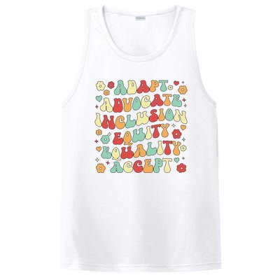 SPED Teacher Groovy Special Education Teacher  PosiCharge Competitor Tank