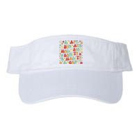 SPED Teacher Groovy Special Education Teacher  Valucap Bio-Washed Visor