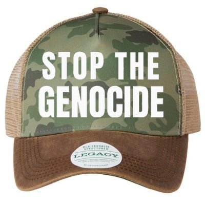 Stop The Genocide Legacy Tie Dye Trucker Hat