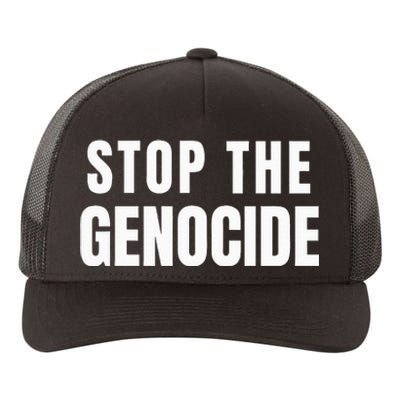 Stop The Genocide Yupoong Adult 5-Panel Trucker Hat