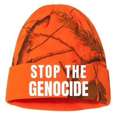 Stop The Genocide Kati Licensed 12" Camo Beanie