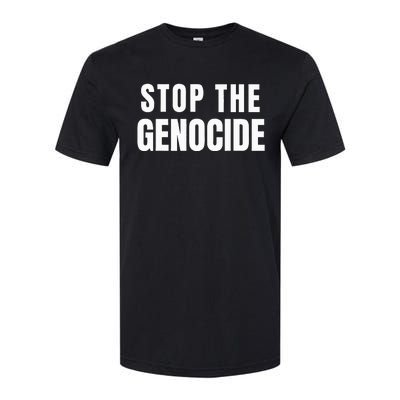 Stop The Genocide Softstyle® CVC T-Shirt